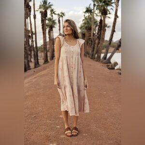 Roolee Miriam Button Up Maxi size Large